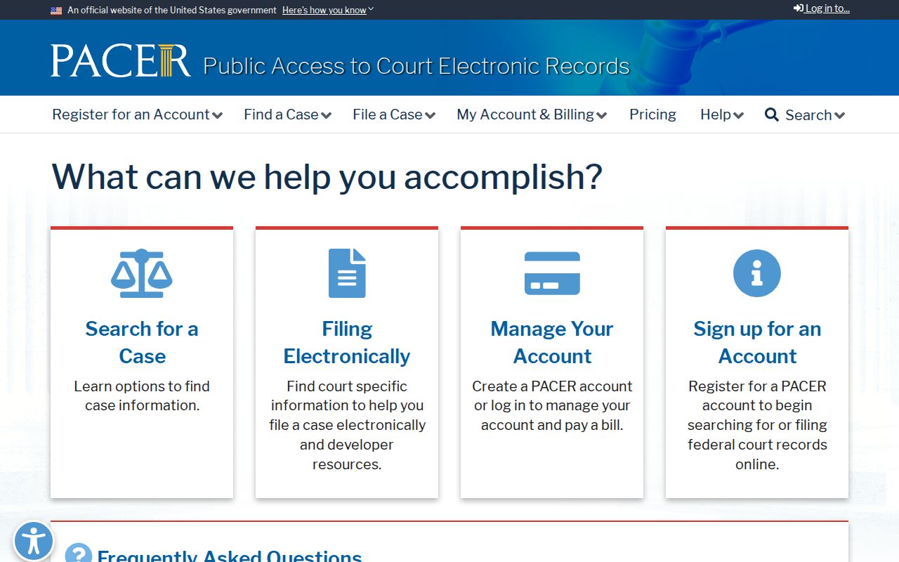 Morgan County court records PACER federal case access source