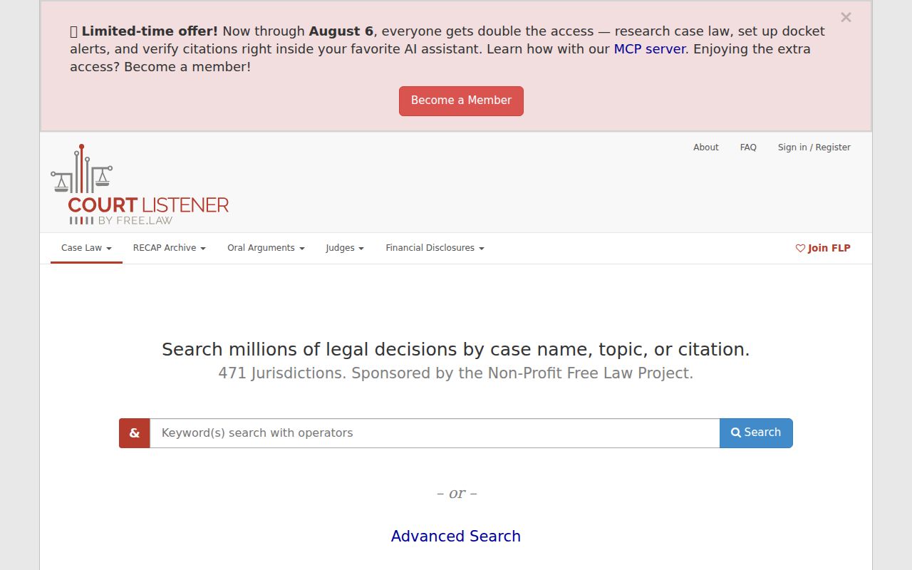 Morgan County court records CourtListener legal opinion reference